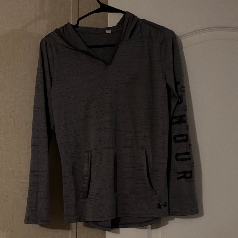 Under Armour Charcoal Long Sleeve Hoodie